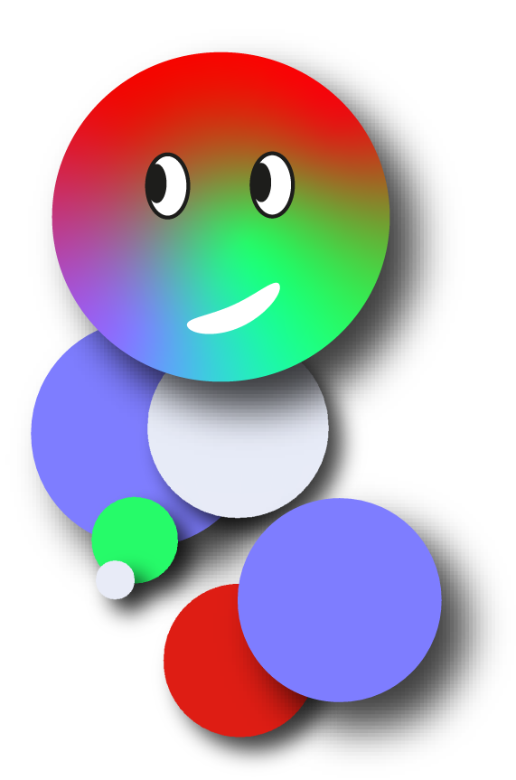 Ich bin der Bubble-man. Klicke auf mich für Hintergrund Infos zu den Fragen.